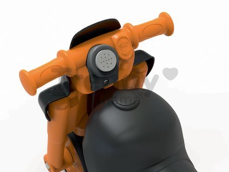 Odrážadlo motorka Sport Bike BIG s elektronickým klaksónom čierno-oranžové od 18 mes