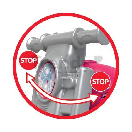 Odrážadlo motorka Girl Bike BIG ružovo-šedé od 18 mes