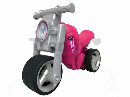 Odrážadlo motorka Girl Bike BIG ružovo-šedé od 18 mes