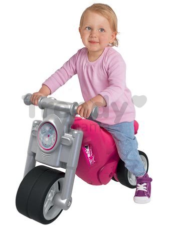 Odrážadlo motorka Girl Bike BIG ružovo-šedé od 18 mes