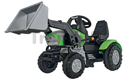 Traktor Maxi John XL BIG s nakladačom zelený