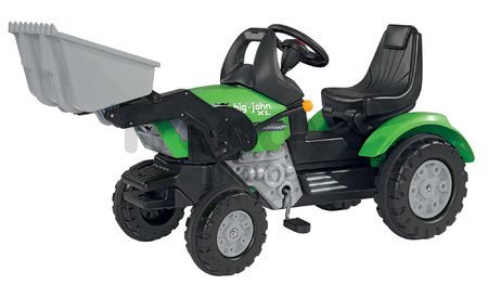 Traktor Maxi John XL BIG s nakladačom zelený