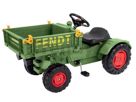Šliapací traktor Fendt BIG na reťazový pohon s plošinou a klaksónom