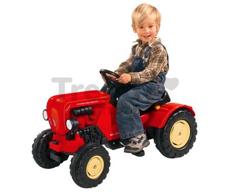 Traktor šliapací Porsche Diesel Junior BIG červený