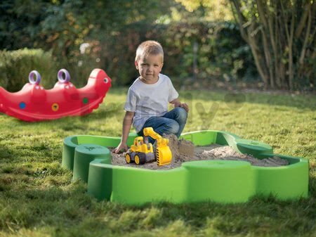 Hojdačka dinosaurus Sammy BIG obojstranná červená od 12 mes