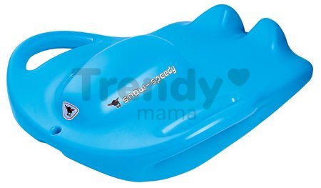 Robustné boby s dvoma úchytmi Snow Speedy Lightblue BIG s nosnosťou 100 kg do -20 stupňov od 6 rokov