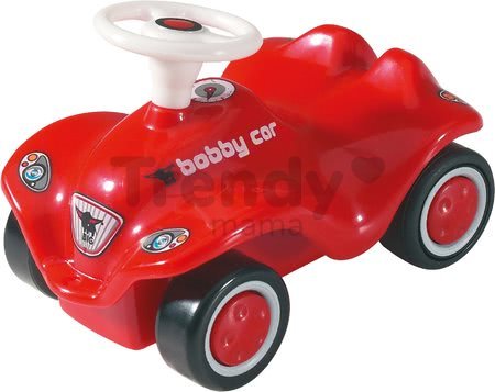 Autíčko New Mini Bobby BIG na naťahovanie dĺžka 8 cm červené od 12 mes