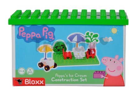 Stavebnica Peppa Pig na zmrzline PlayBIG Bloxx BIG 20 dielov a 1 figúrka od 1,5-5 rokov