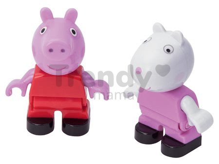 Figúrky Peppa Pig a zajačik Suzy PlayBIG Bloxx BIG 2 figúrky od 1,5-5 rokov