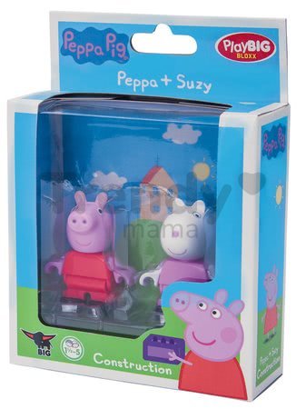 Figúrky Peppa Pig a zajačik Suzy PlayBIG Bloxx BIG 2 figúrky od 1,5-5 rokov