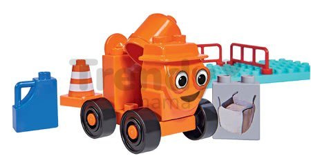 Stavebnica Staviteľ Bob PlayBIG Blox BIG miešačka na stavenisku 16 dielov od 24 mes