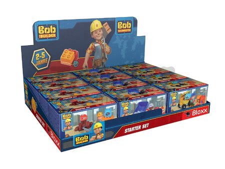 Stavebnica Bob the Builder PlayBIG BLOXX Bob stavbár s plošinou 8-11 kusov od 24 mes