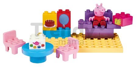Stavebnica Peppa Pig Basic Sets II. PlayBIG Bloxx s figúrkou v kuchyni od 1,5-5 rokov