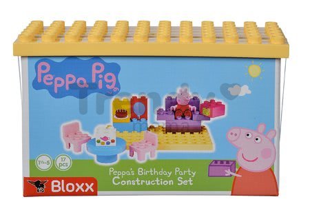 Stavebnica Peppa Pig Basic Sets II. PlayBIG Bloxx s figúrkou v kuchyni od 1,5-5 rokov