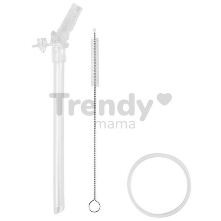 Náhradná slamka do 250 ml a 300 ml fľaše Bidon Beaba Straw Cup set