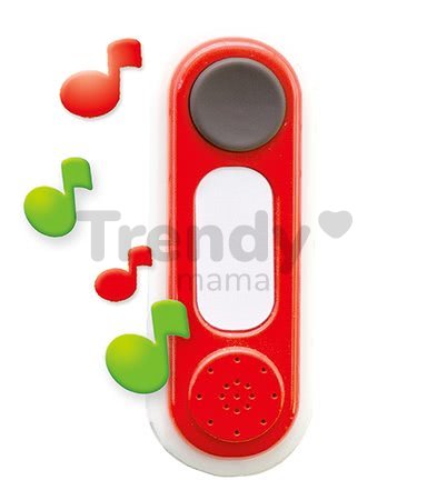 Sonerie electronică Doorbell Smoby peentru toate căsuțele Smoby de la 18 luni (2 baterii LR03)