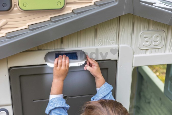 Solárna lampa nabíjateľná Nomad Solar Lamp Smoby ku všetkým Smoby domčekom upevniteľná a aj prenosná