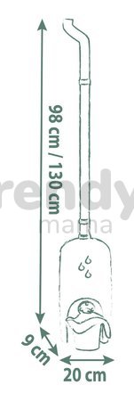 Odkvapový systém na zber dažďovej vody Water Butt Life k domčekom Smoby nádrž s funkčným kohútikom a krhličkou s UV filtrom od 24 mes - model 2025