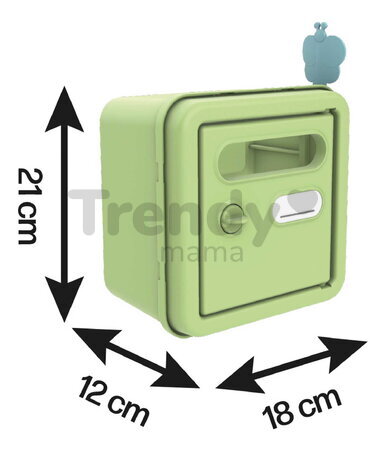 Poštová schránka so 4 doplnkami k domčekom Smoby Mailbox Life s balíkom a pohľadnicami s UV filtrom od 24 mes