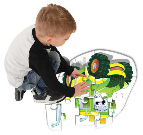 Padló puzzle traktor Dohány óriás 12 drb 24 hó-tól