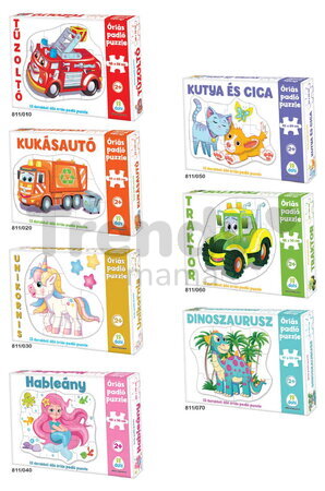 Puzzle podlahové dinosaurus Dohány veľké 12 dielov od 24 mes
