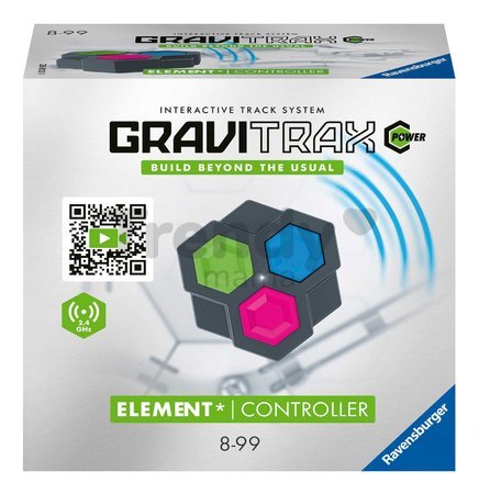 Rozšírenie pre guľôčkové dráhy Diaľkový ovládač Controller Power GraviTrax elektronický s 3 tlačidlami od 8 rokov