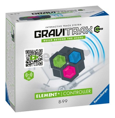 Rozšírenie pre guľôčkové dráhy Diaľkový ovládač Controller Power GraviTrax elektronický s 3 tlačidlami od 8 rokov