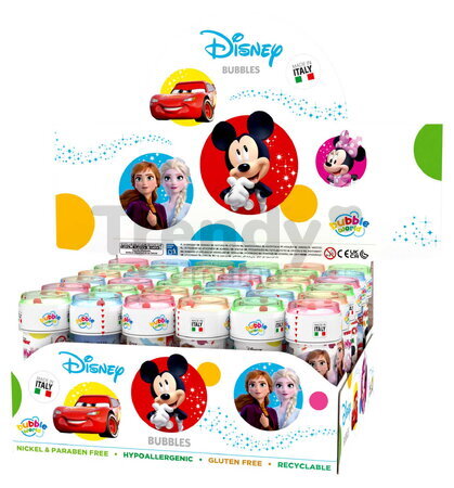 Bublifuk Disney Bubble World Dulcop hypoalergénny bez niklu a parabénov