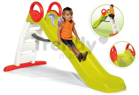 Šmykľavka Toboggan Funny Smoby vlnkovitá s vodou dĺžka 200 cm zelená od 24 mes