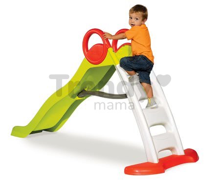 Šmykľavka Toboggan Funny Smoby vlnkovitá s vodou dĺžka 200 cm zelená od 24 mes