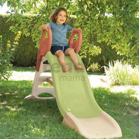 Šmykľavka s vodnou hrou 150 cm KS Slide Life Smoby zeleno-červená protišmykové schody s UV filtrom od 24 mes - model 2025