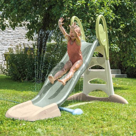 Vodná hra na záhradu a pod šmykľavky Splashy Way 2v1 Life Smoby s efektom vodného tunela s nastaviteľnou výškou trysiek a UV filtrom od 24 mes - model