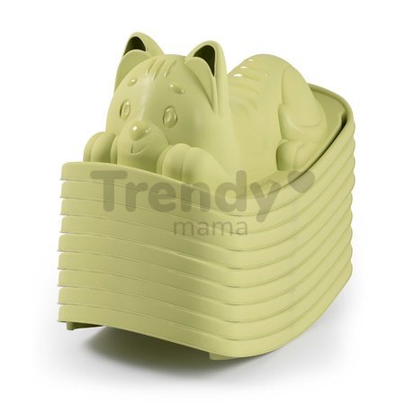 Hojdačka mačka Green Cat Rocker Life Smoby zelená s ergonomickým sedadlom s UV filtrom od 18 mes - model 2025