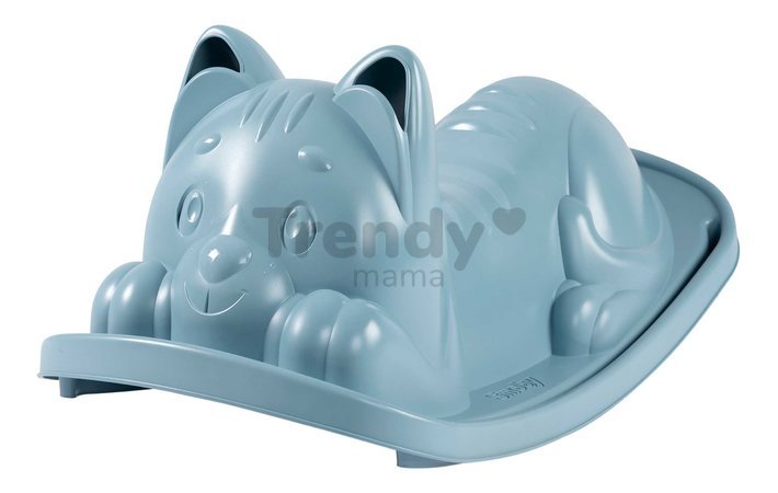 Hojdačka mačka Blue Cat Rocker Life Smoby modrá s ergonomickým sedadlom s UV filtrom od 18 mes - model 2025