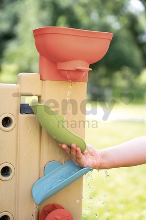Hracia stena hry s loptou a vodou Activity Wall Life Smoby obojstranná so športovými aktivitami nastaviteľná s 29 doplnkami s UV filtrom od 24 mes - m