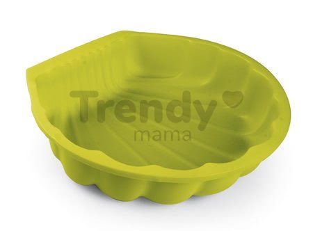 Pieskovisko mušľa Mini Sand Pit Smoby zelené 35 cm pre malé priestory od 18 mes