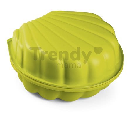 Pieskovisko mušľa sada 2 kusov Mini Sand Pit Smoby zelené 35 cm pre malé priestory od 18 mes