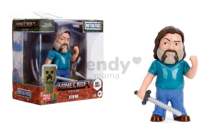 Figúrka zberateľská Minecraft Movie Wave 5 Jada kovová 4 rôzne druhy výška 6,5 cm od 8 rokov