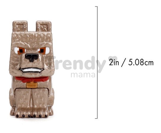 Figúrka zberateľská Minecraft Movie Wave 5 Jada kovová 4 rôzne druhy výška 6,5 cm od 8 rokov