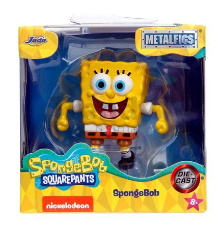 Figúrka zberateľská Sponge Bob Wave 1 Jada kovová 4 rôzne druhy výška 6,5 cm od 8 rokov