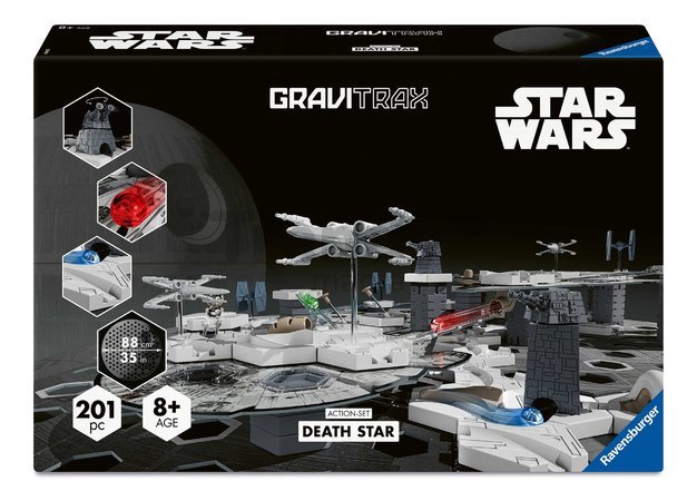 Guľôčková dráha Star Wars Death Star Akčná súprava GraviTrax 201 dielikov s magnetickým kanónom od 8 rokov