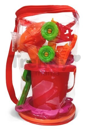 Vedro set s mlynom a nákladným autíčkom Smoby s formičkou a krhlou výška vedierka 18 cm od 18 mes