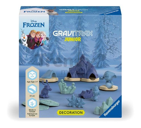 Rozšírenie guľôčková dráha Ľadové kráľovstvo Frozen Extension Junior Starter Set GraviTrax 33 dielikov s figúrkami