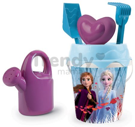 Vedro set s krhlou Frozen Smoby s trblietkami 6 dielov (výška 17 cm) od 18 mesiacov