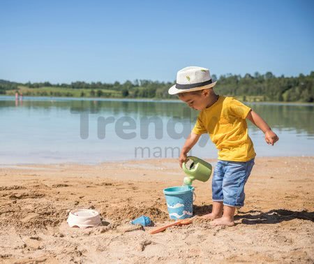 Vedierko set z cukrovej trstiny rastliny Bio Sugar Cane Bucket Smoby 6 dielov - z kolekcie Smoby Green 100% recyklovateľné od 18 mes