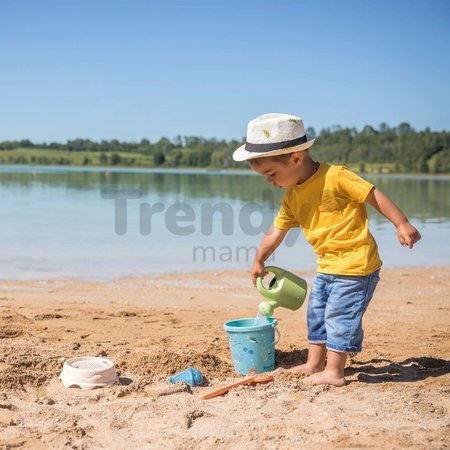 Vedro set z cukrovej trstiny Ocean Bio Sugar Cane Bucket Smoby 6 dielov z kolekcie Smoby Green 100% recyklovateľné od 18 mes