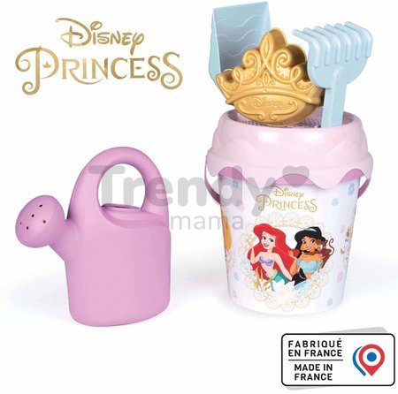 Vedro set Disney Princess Garnished Bucket Smoby s krhlou 17 cm výška od 18 mes