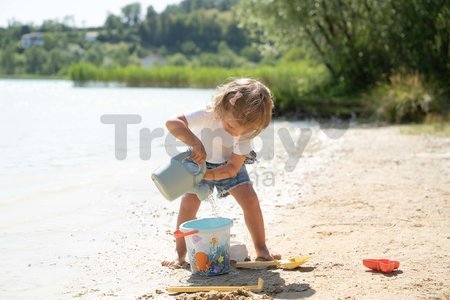 Vedro set ekologický M. Bucket Green Smoby s krhlou 17 cm výška 100% recyklovateľné od 18 mes