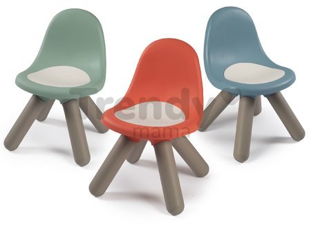 Stolička pre deti KidChair Storm Blue Smoby modrošedá s UV filtrom 50 kg nosnosť výška sedadla 27 cm od 18 mes