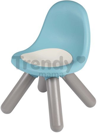 Stolička pre deti Kid Chair Blue Smoby modrá s UV filtrom s nosnosťou 50 kg výška sedadla 27 cm od 18 mes